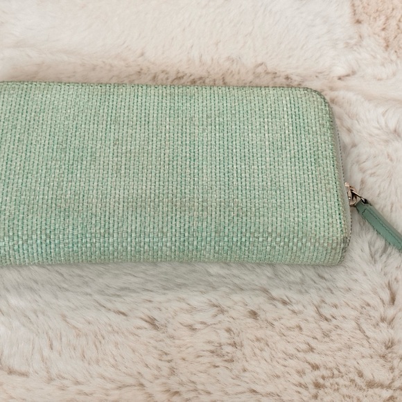 Chanel Deauville Wallet, Lagerfeld Collection color aquanarine - Picture 12 of 17